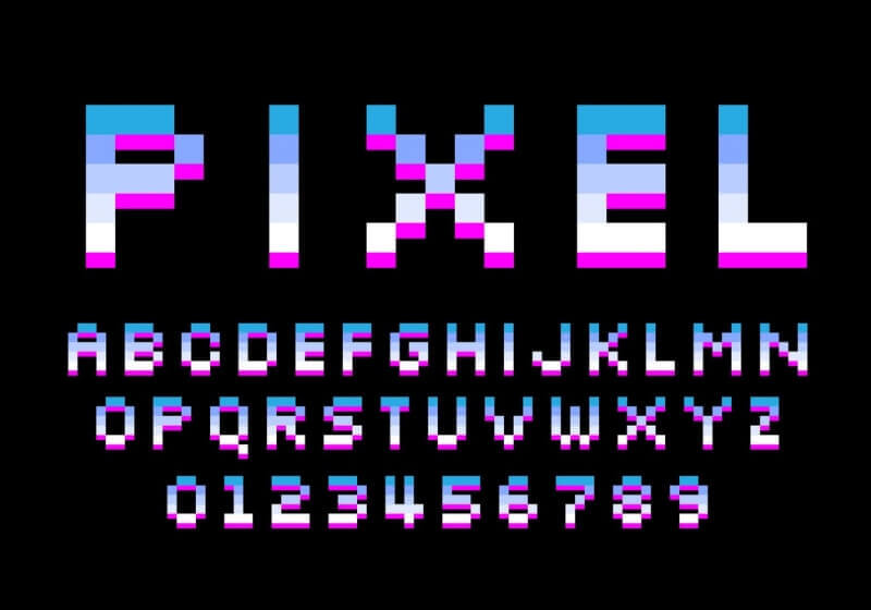 Font chữ Game Pixel