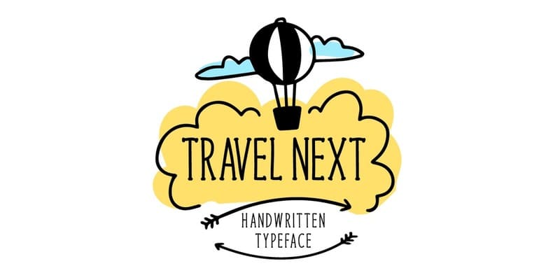 10 .Travel Next Font