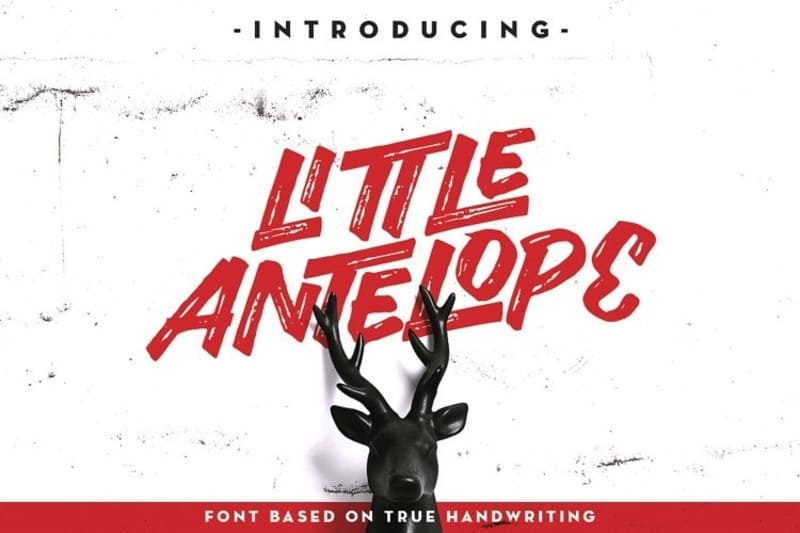 15. Little Antelope Font