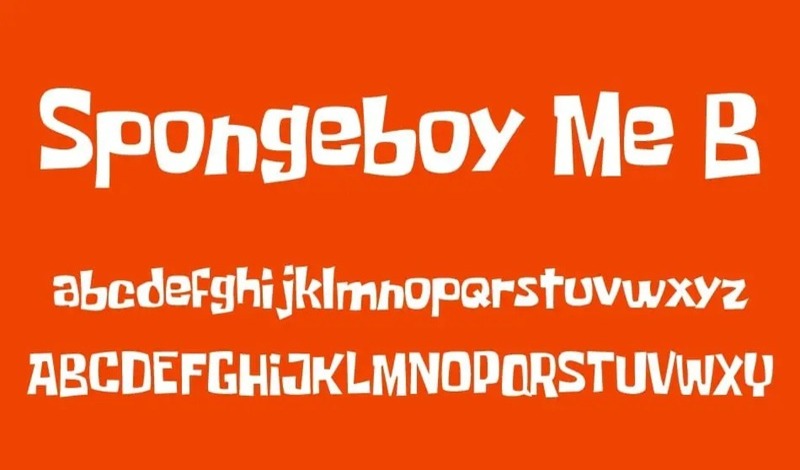 18. Spongeboy Font