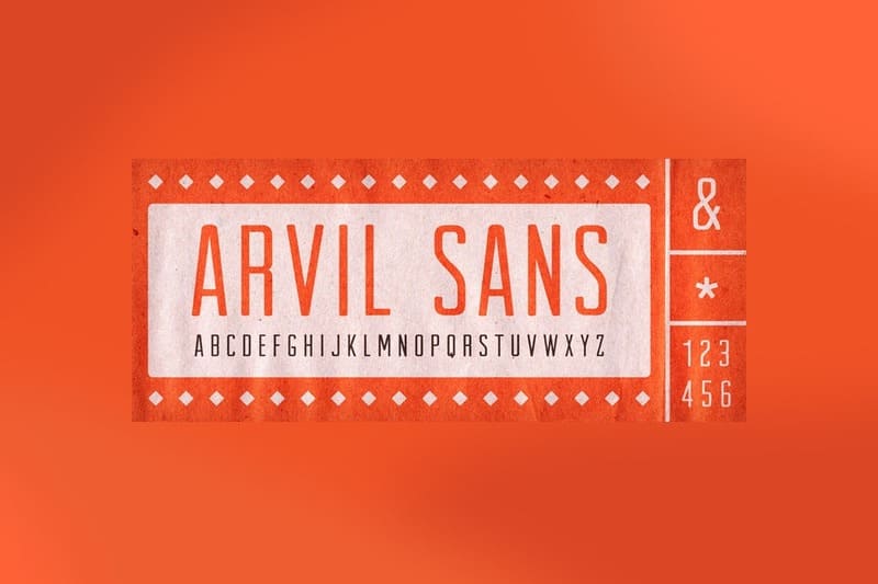 2. Arvil Font