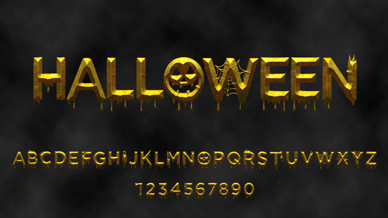 20. CF Halloween Regular Font