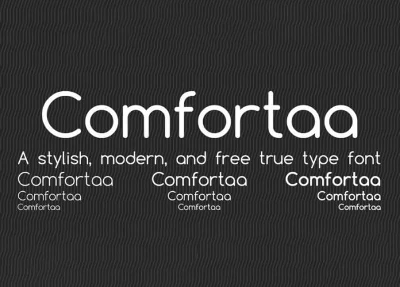 4. Comforta Font
