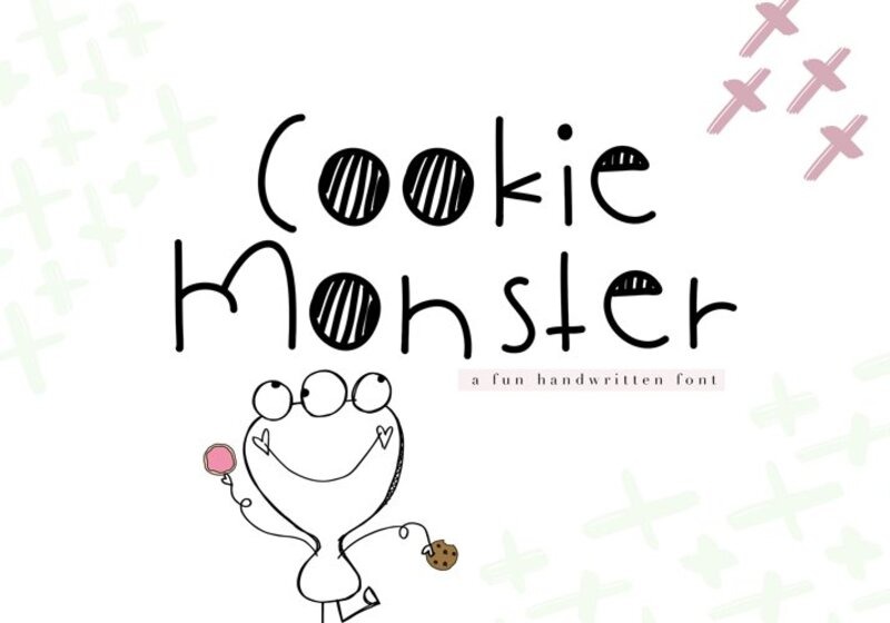 4. Cookie Monster Font