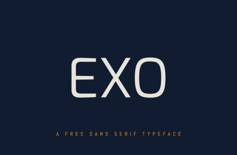 4. EXO Font