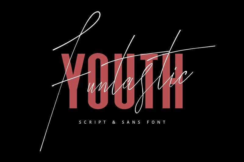 4. Funtastic Youth Font