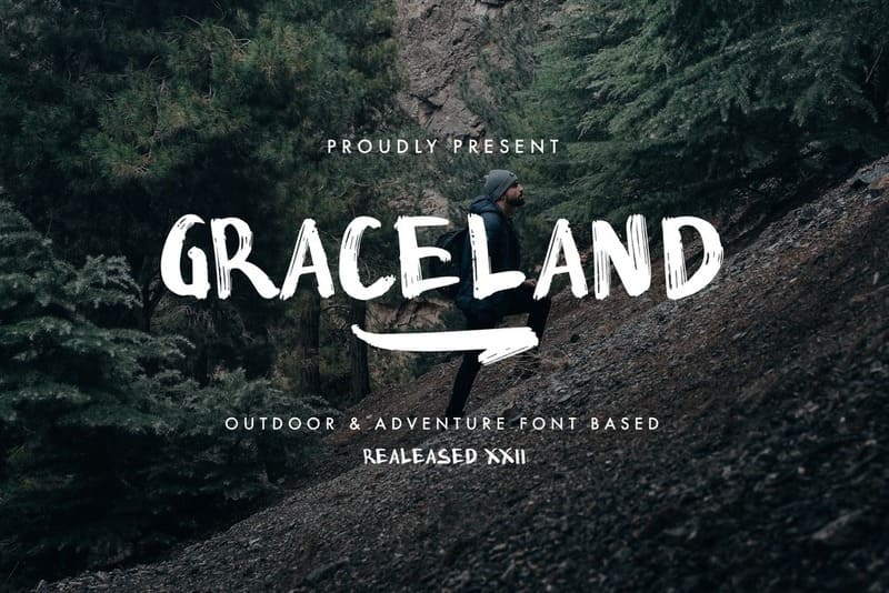 5. Graceland Font
