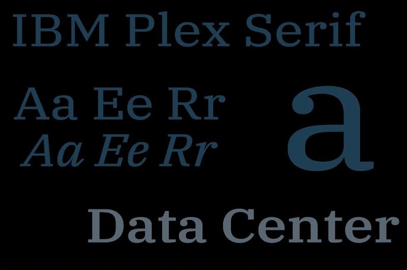 5. IBM Plex Font