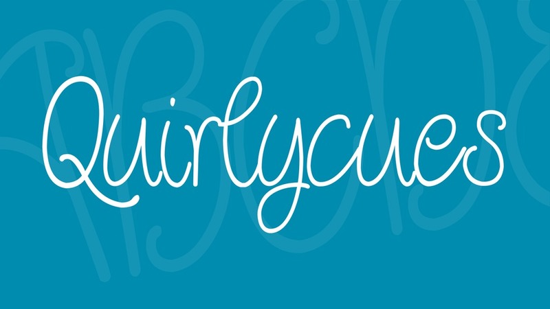 5. Quirlycues Font