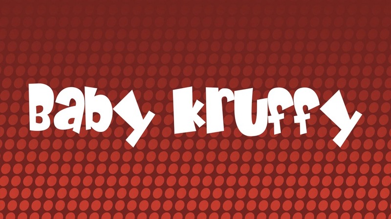 7. Baby kruffy Font