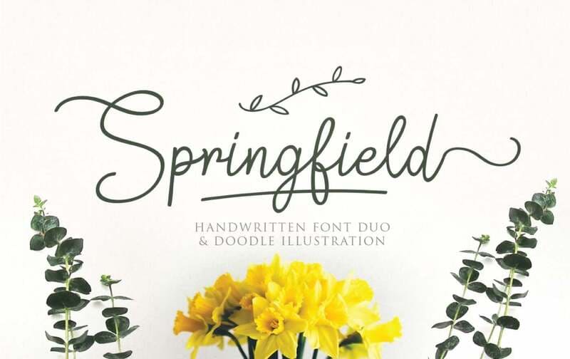8. Springfield Font