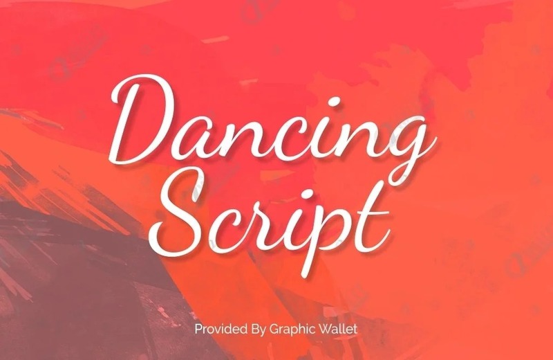 9. Dancing Script - Uyển Chuyển