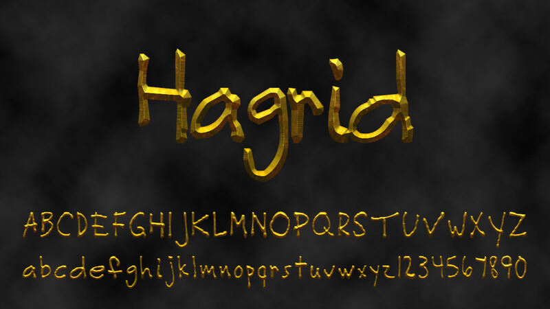 9. Hagrid Font