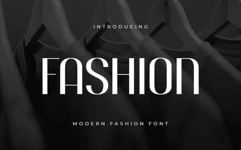 1. Fashion Font