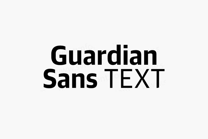 1. Font SVN-Guardian Sans Text Việt hóa (8 Fonts)
