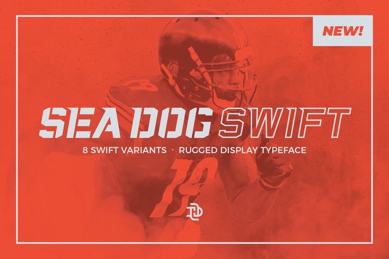 1. Font Sea Dog Swift