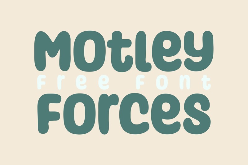 10. Motley Forces Font