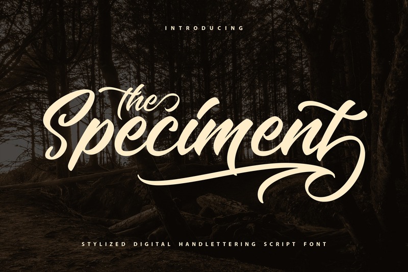 10. The Speciment Font 