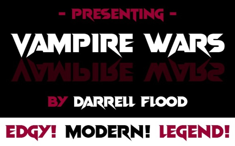10. Vampire Wars Font
