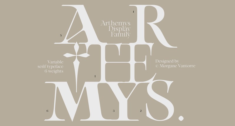 11. Arthemys Display Font