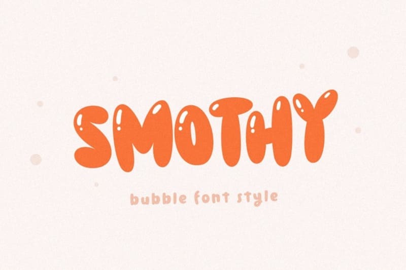 12. Smothy Font