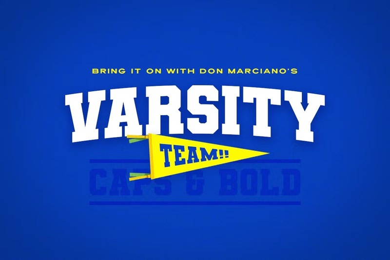 12. Varsity Team Sports Font 