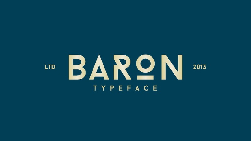 13. BARON Font
