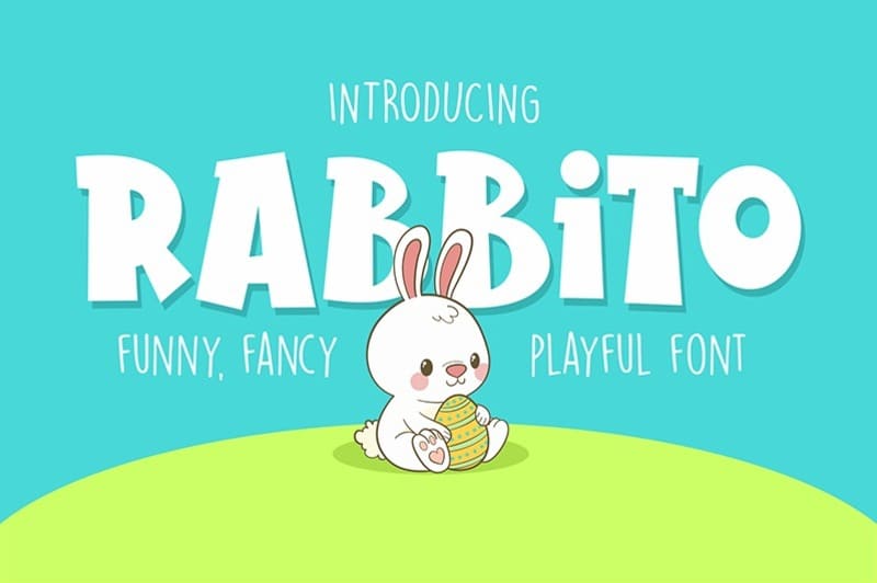 13. Rabbito Font