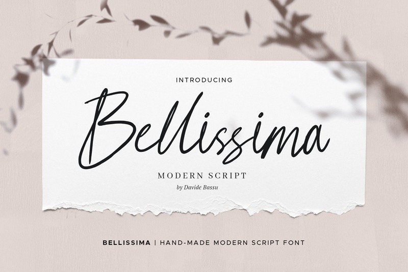 15. Font Bellissima Script Pro