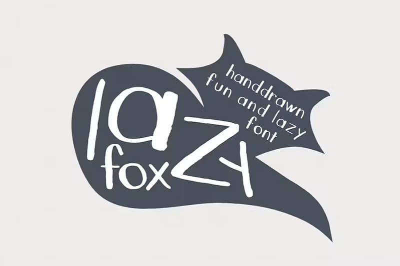 15. Lazy Fox Font Việt Hóa