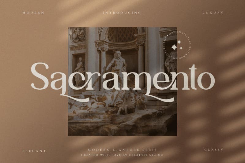 15. Sacramento Vintage Font