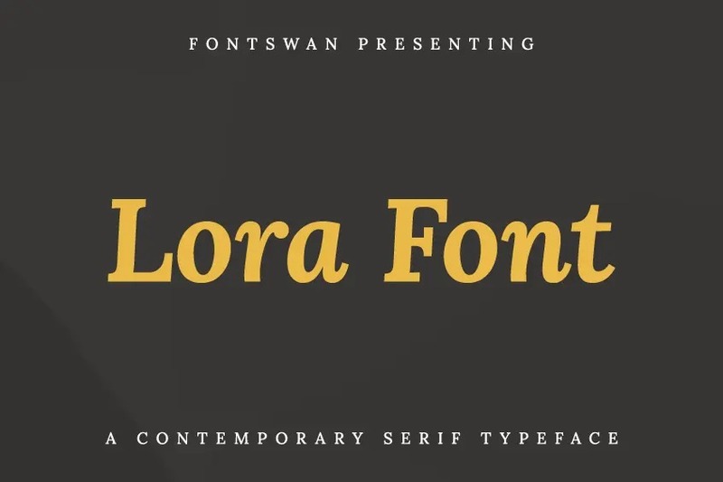 17. Lora Font