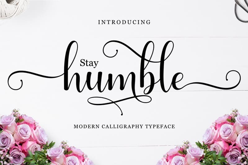 19. Humble Font