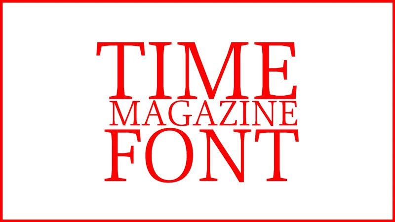 2. Time Font