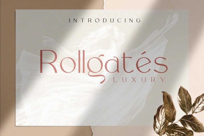 21. Rollgates Luxury Font