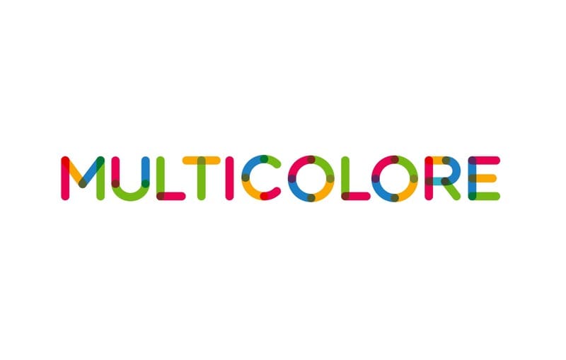 25. Multicolore Font