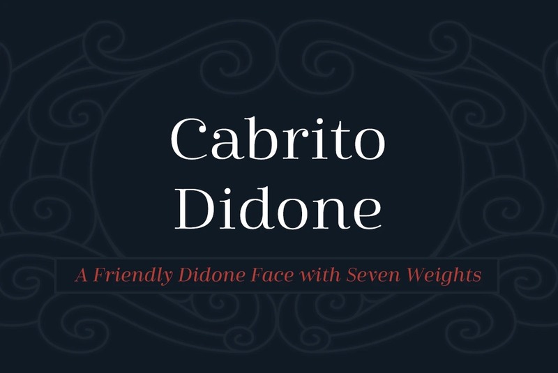 27. Cabrito Didone Luxury Font