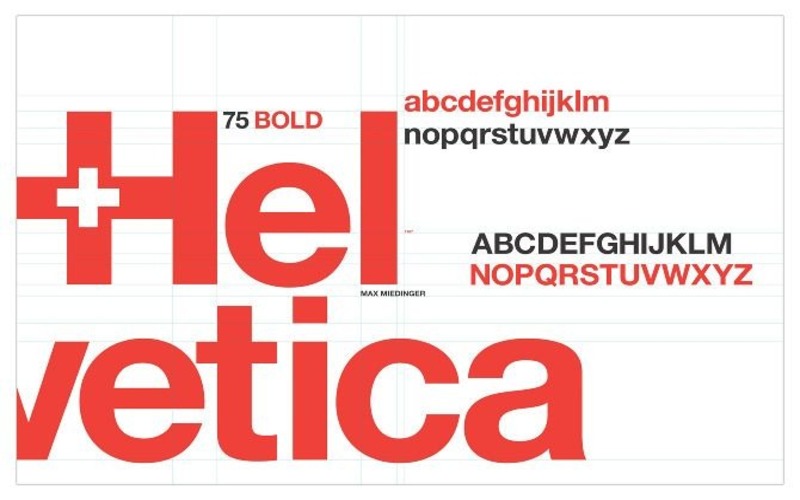 3. Helvetica Font