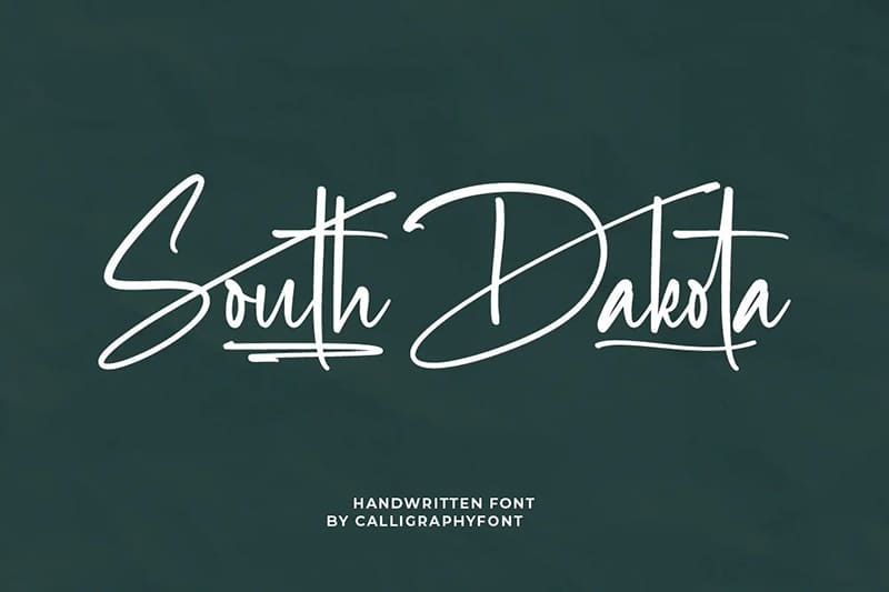 3. South Dakota Font Việt Hóa