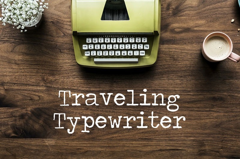 4. Traveling Typewriter Font