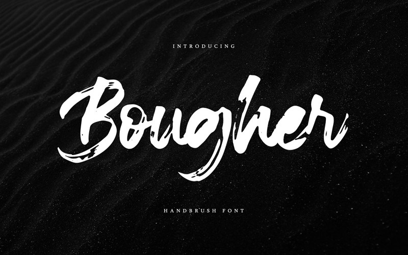 4. Bougher Font