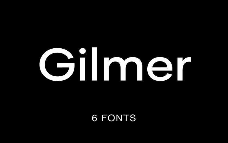 4. Gilmer Font