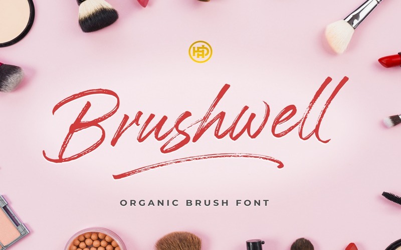 5. Brushwell Font