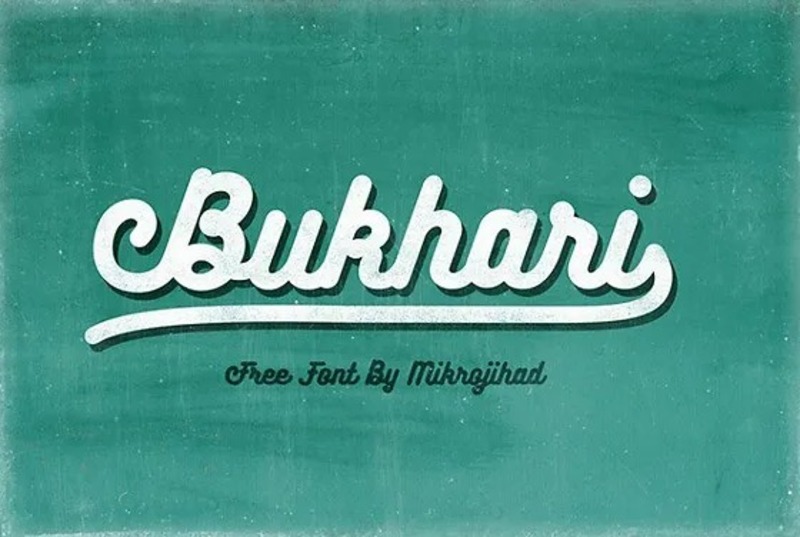 5. Font chữ Bukhari Script