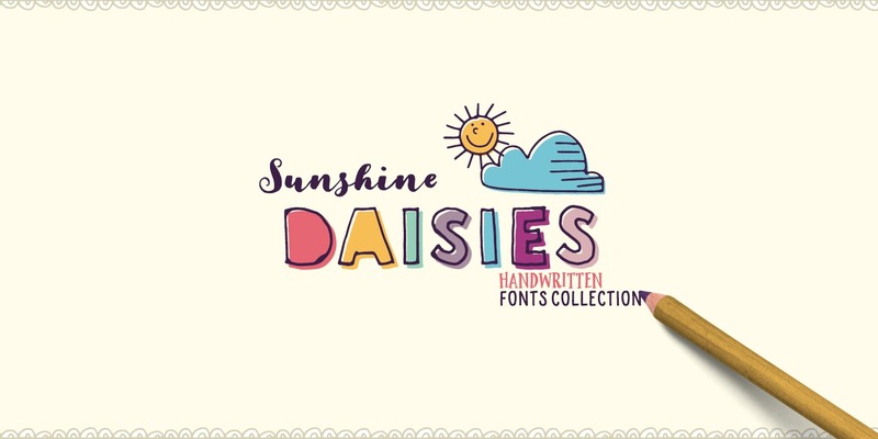 5. Sunshine Daisies Font