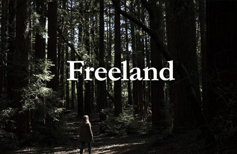 7. Font Freeland 