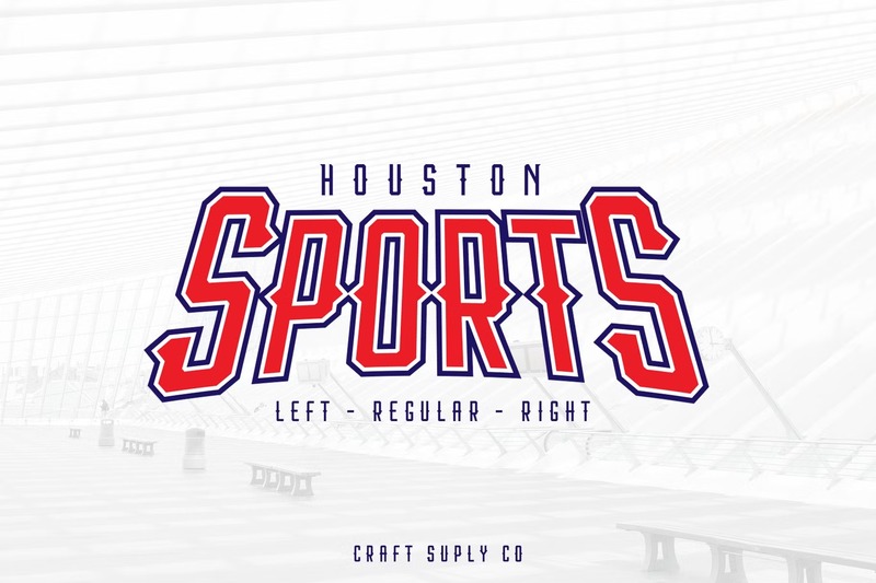 7. Font Houston