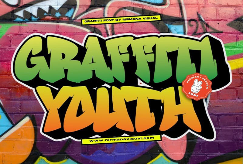 7. Graffiti Youth Font