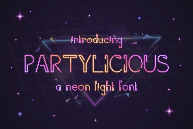 7. Partylicious Font