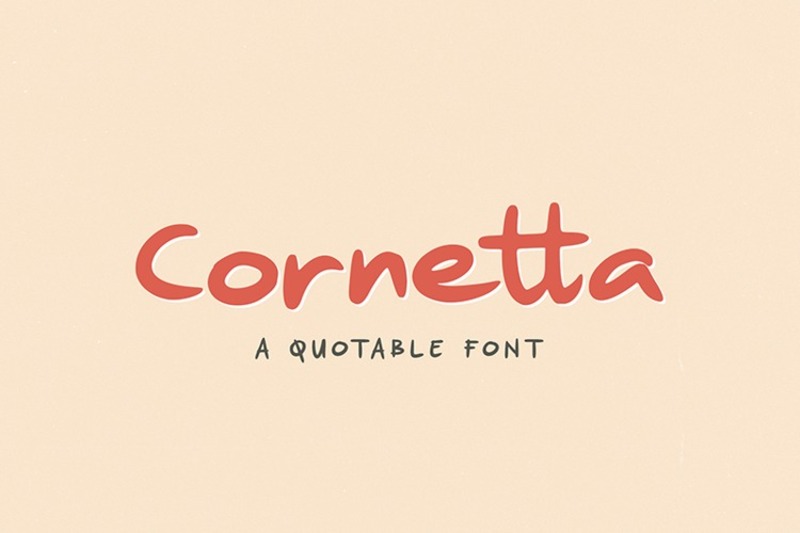 9. Cornetta Font 